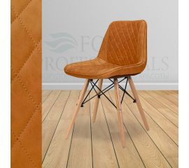 Стул клиента Лотос на деревянных ножках