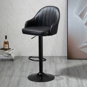 Каркас стула «Макома» экокожа чёрный (металлический каркас)