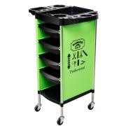 Тележка парикмахерская «BARBER SHOP» цвет салатовый