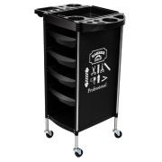 Тележка парикмахерская «BARBER SHOP» цвет чёрный