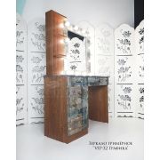 Зеркало гримёрное «VIP-32» 1800х1040х450 Графика (12 ламп)