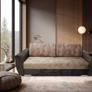 Диван линейный «Retro» велюр кофейный