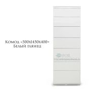 Комод Push to open Ind 500х1450х400 белый глянец