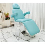 Кресло косметологическое «Dilly» голубой (3 мотора)