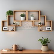 Полка декоративная «Dali» Дуб Сонома