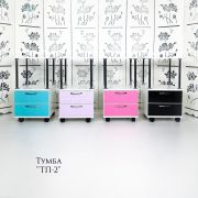 Тележка косметологическая «ТП-2» 750*400*400