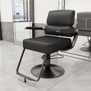 Кресло парикмахерское «Элит» чёрное