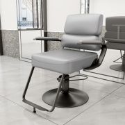 Кресло парикмахерское «Элит» светло-серое