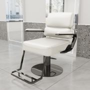 Кресло парикмахерское «Элит» белое