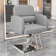 Кресло парикмахерское «Терра» светло-серое