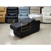 Мойка парикмахерская лежачая «Брайтон Бич» чёрная