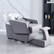 Мойка парикмахерская лежачая «Стиль II» тёмно-серая