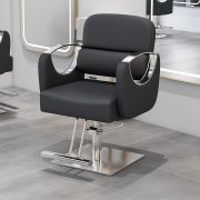 Кресло парикмахерское «Trevi» экокожа черная
