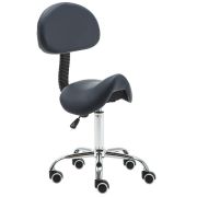 Стул «Sedlo» со спинкой темно-синий