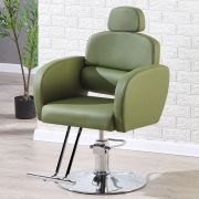 Барбер кресло «Терра» оливковое