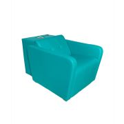 Каркас мойки парикмахерской «Алекса» бирюзовый