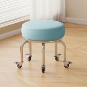 Стул мастера маникюра «Evans» экокожа голубой