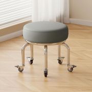 Стул мастера маникюра «Evans» экокожа тёмно-серый