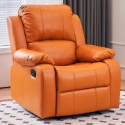 Кресло реклайнер «Трон» Maxi Оранжевый