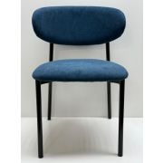 Стул клиента «Айла» синий на металлических ножках