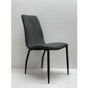 Стул кухонный «Валенсия» ткань тёмно-серый на металлических ножках