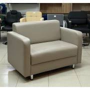 Диван офисный «Рондо» 1260 экокожа бежевый Magic