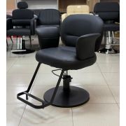 Кресло парикмахерское «Икар» экокожа чёрное