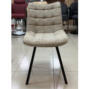 Каркас стула «Stitch клетка» рогожка бежевый