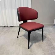 Стул клиента «Сан Мигель» экокожа бордовый