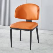 Стул клиента «Сан Мигель» экокожа оранжевый