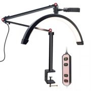 Лампа настольная на струбцине «Луна»