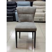 Стул «Peony-2» велюр Серый на конусных ножках