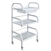 Тележка стеклянная «Glass» стекло Белый