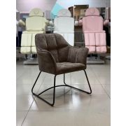 Стул кухонный «Сан-Луис» велюр коричневый