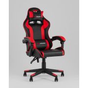 Кресло офисное «Геймер» экокожа чёрно-красное