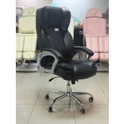 Кресло офисное «Атлант» c регулировкой спинки черный