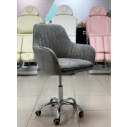 Стул мастера «Макома Midi» рогожка серый