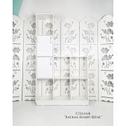 Стеллаж «Каскад» 1600х1200х400 Белый Шёлк