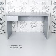 Стол офисный «Reference Plus» с ящиком Алюминий