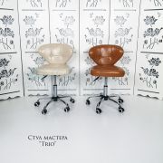 Каркас стула «Trio» экокожа золото