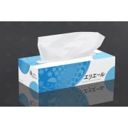 Салфетки в коробке «Elleair» Tissue 2-слойные (180 штук)