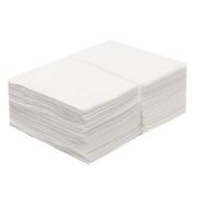 Салфетки лист «White Whale» Спанлейс 10х10 Белый (100 штук) 40г/м2