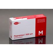 Перчатки виниловые «Impacto» размер М 50 пар