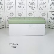 Крышка пуфика «Box Big» экокожа Фисташка