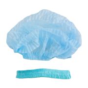 Шапочка нетканая «Шарлотта» Голубая (50 штук)