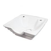 Раковина пирамидальная белая