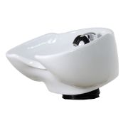 Раковина круглая для сидячей мойки Белая