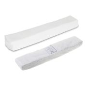 Воротничок парикмахерский «Спанлейс» 7х40см Белый (100 штук) плотность 40г/м2