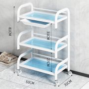 Тележка стеклянная «Glass» стекло Голубой