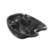Раковина круглая для сидячей мойки Чёрная